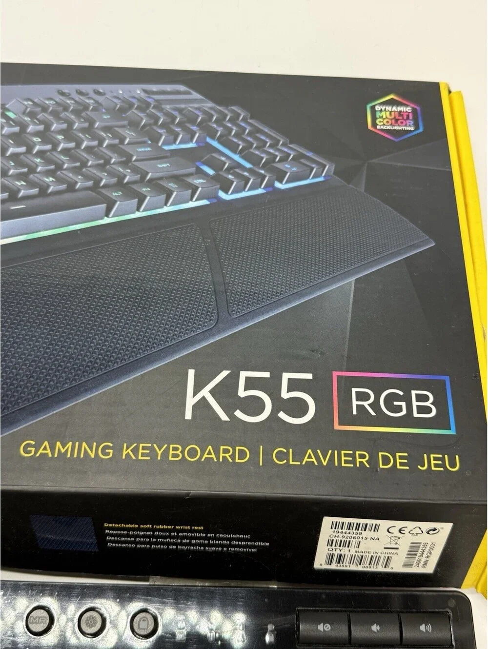 Corsair K55 (CH9206015NA) Wired RGB Backlit Gaming Keyboard